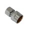Plumb Pak Plumb Pak 1/2 in. Sweat X 3/8 in. D Compression Brass Straight Connector PP79PCLF - alternate 2